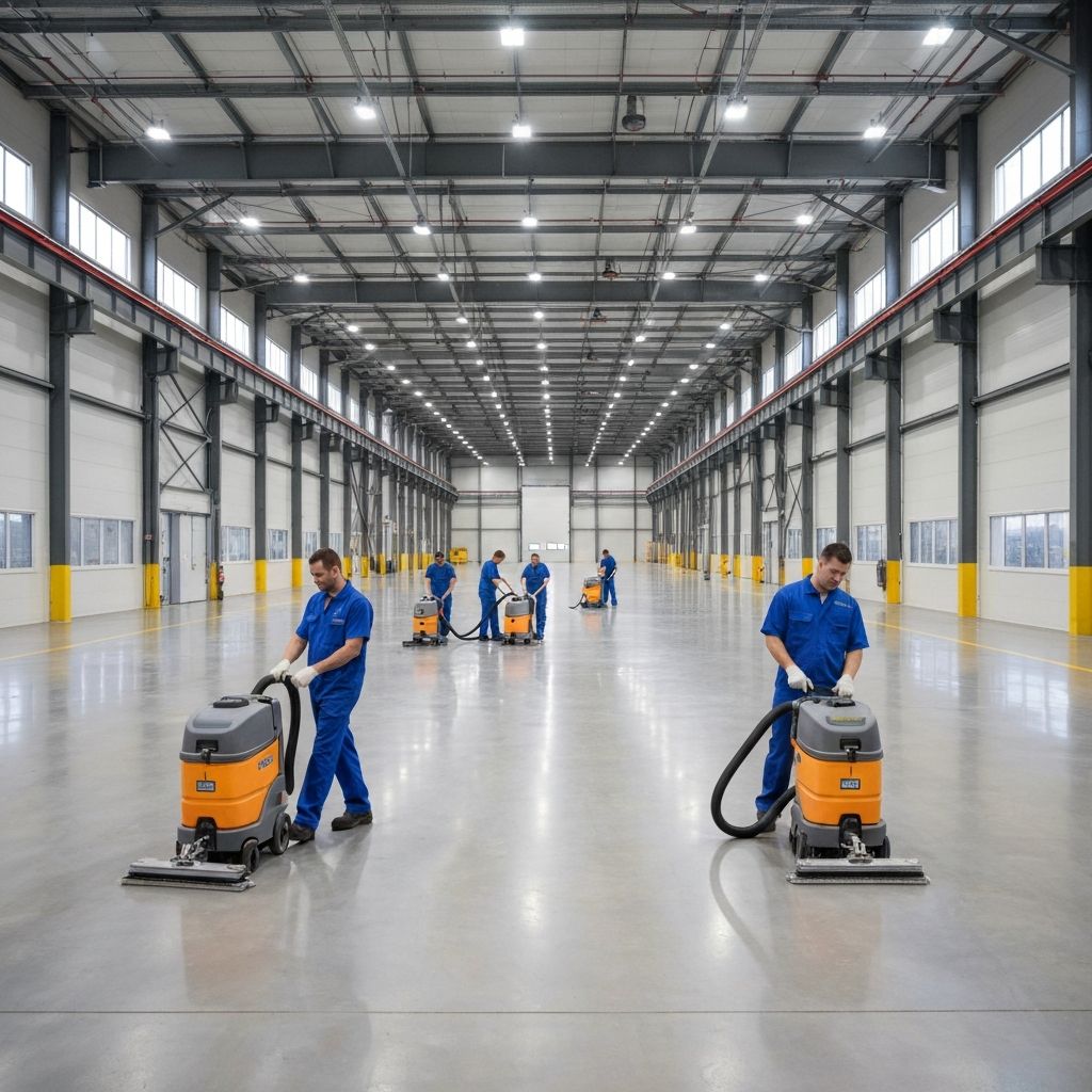 Por Qué la Limpieza Industrial es un Pilar de la Productividad